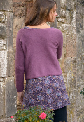 Cross-over Top in The Fibre Co. Road to China Lace - Downloadable PDF