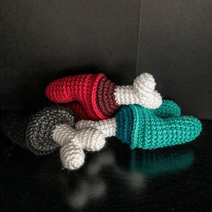 Among Us Dead Body Amigurumi