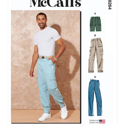 McCall's Men's Shorts and Pants M8264 - Sewing Pattern