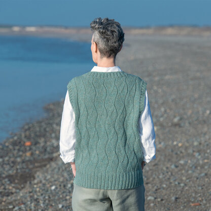 Laguna Veneta Vest in The Fibre Co. Lore - Downloadable PDF