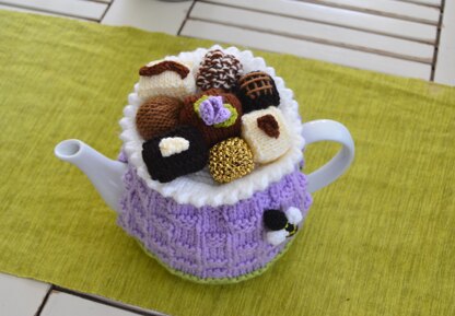 Chocolate Box Tea Cozy