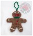 Gingerbread Family Christmas Tree Decorations