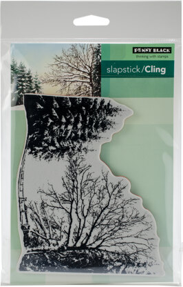 Penny Black Cling Stamps - Dressed In Snow