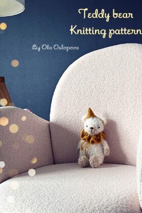 Boucle Bear knitting pattern