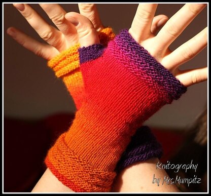 Coziness Fingerless Mitts