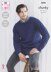 Mens Sweatres Knitted in King Cole Subtle Drifter Chunky - 5686 - Downloadable PDF