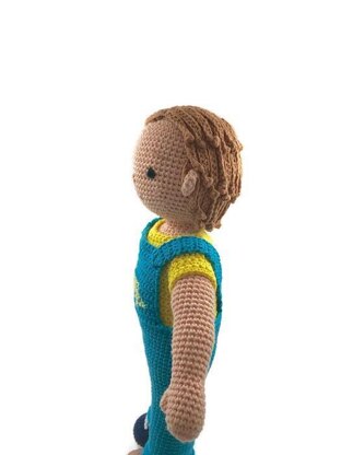 James Amigurumi Boy Doll