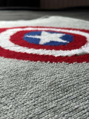 Captain America Baby Blanket