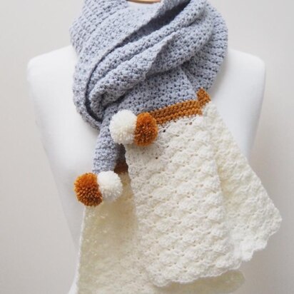 Snow Dipped Scarf