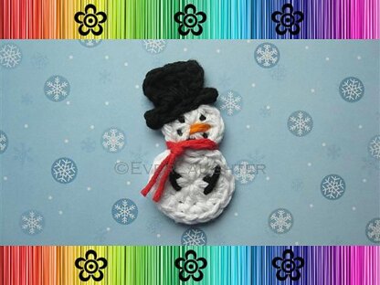 Snowman Applique