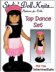 Doll clothes Pattern for American Girl, 18 inch doll. 022