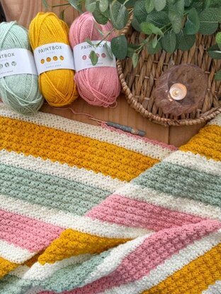 Spring Stripes Blanket