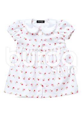 Burda Style Baby Collar Dress and Panties B9357 - Paper Pattern, Size 3M-2