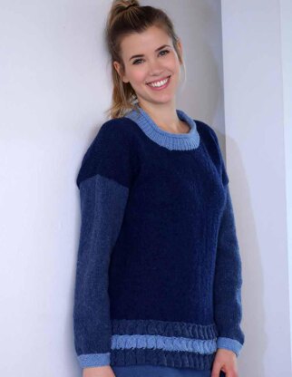 Ocean Sweater in Juniper Moon Farm Patagonia - PDF