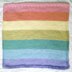 Rainbow baby blanket