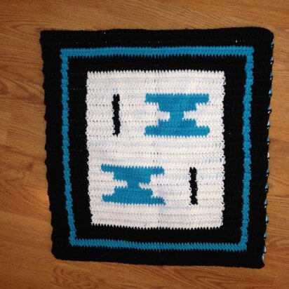 Bead Design Pillow (Native American Indian Navajo Origin)