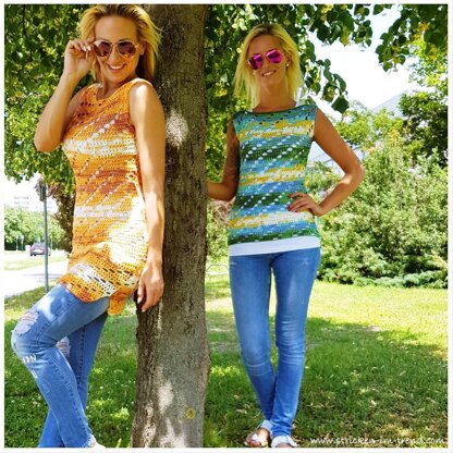 Crochet Tops | 2 Patterns + 2 Lengths | TONDO #1