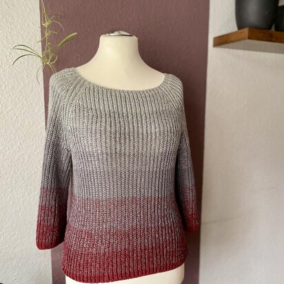 Raglanpullover Cavedago