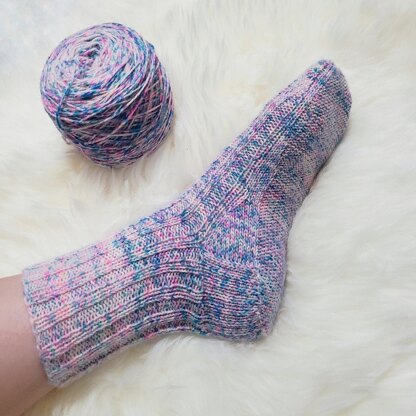 Faded Princess Socks