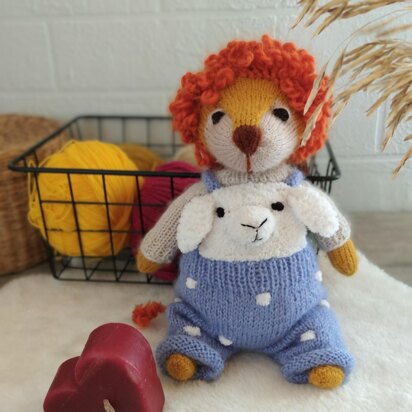 Lion knitting pattern