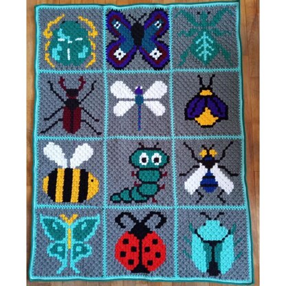 Beautiful Bugs Blanket