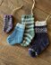 Christmas Stockings (knitted round or flat)