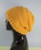 Superfast Garter Stitch Stripe Slouch hat