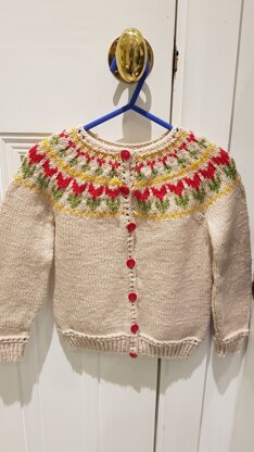 Tulips cardigan