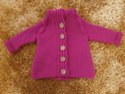 Girls Aran Coat