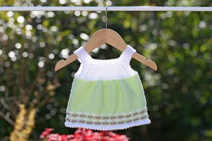 P44 Two Sundresses for Baby Doll