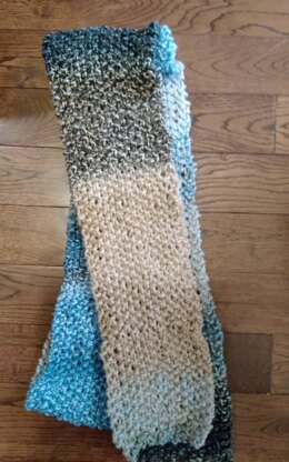 My Own Blue Brown Major Scarf
