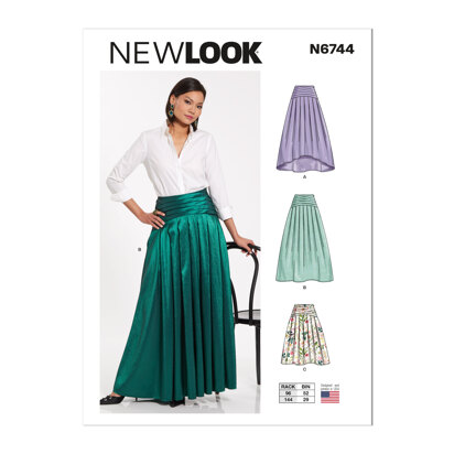 New Look Misses' Skirt 6744 - Paper Pattern, Size 10-12-14-16-18-20-22