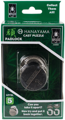 University Games Hanayama Cast Puzzles - Padlock Level 5