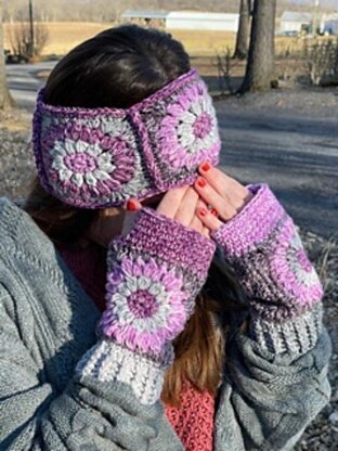 Sunflower Ear Warmers