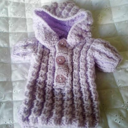 Berenguer Dolls Clothes knitting pattern 5-8" Sleep suit