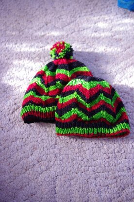 Chevron Monster Hat