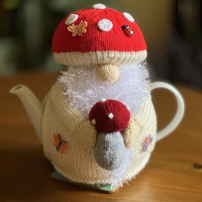 Toadstool Gonk Tea Cosy