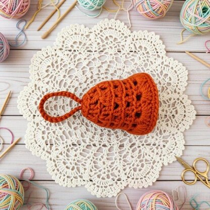 Crochet Amigurumi Bell Pattern – PDF + Video Tutorial (English Only)