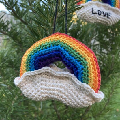 After the Storm Rainbow Ornament