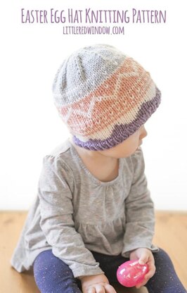 Fair Isle Easter Egg Hat