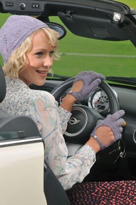 Driving hat and gloves