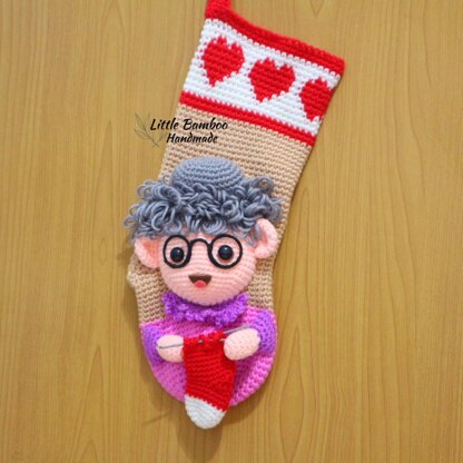 Personalised Grandma Christmas Stocking