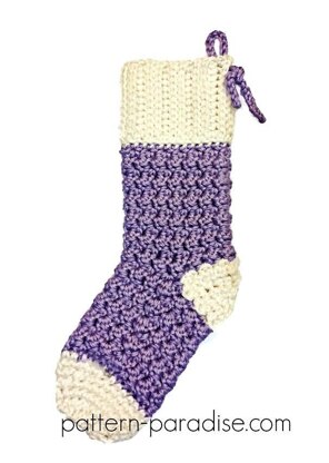 Cozy Cottage Christmas Stocking