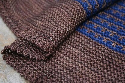 Collinear shawl