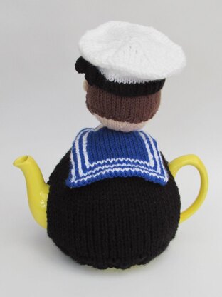 Royal Navy sailor tea cosy