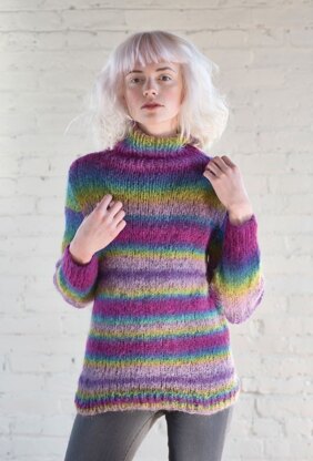 Adda Sweater in Berroco Aero - 401-4 - Downloadable PDF