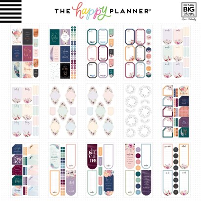 The Happy Planner Sticker Value Pack - Dream Seeker, 486/Pkg