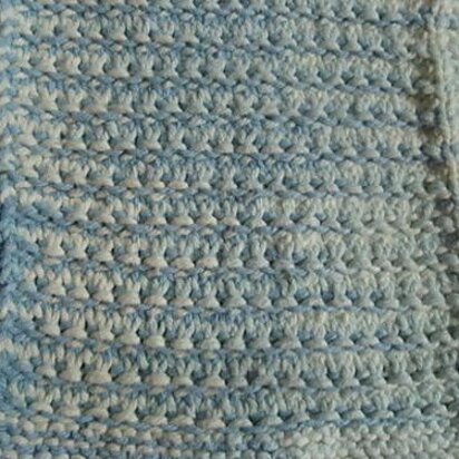 Stockinette Ridge Dishcloth - knitting pattern