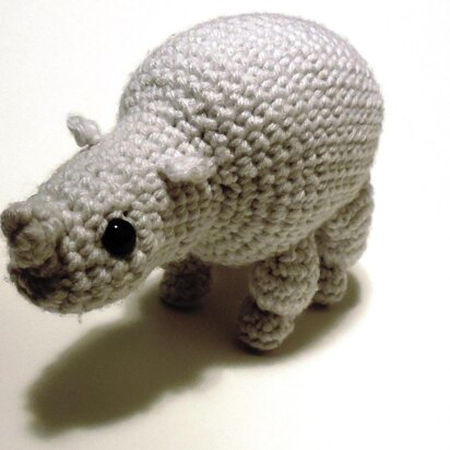 Rhino Amigurumi Plush Toy