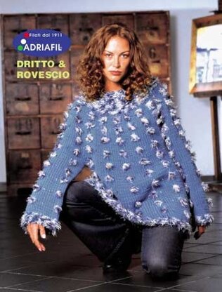 Fiordi Tunic in Adriafil Stars and Charme - Downloadable PDF